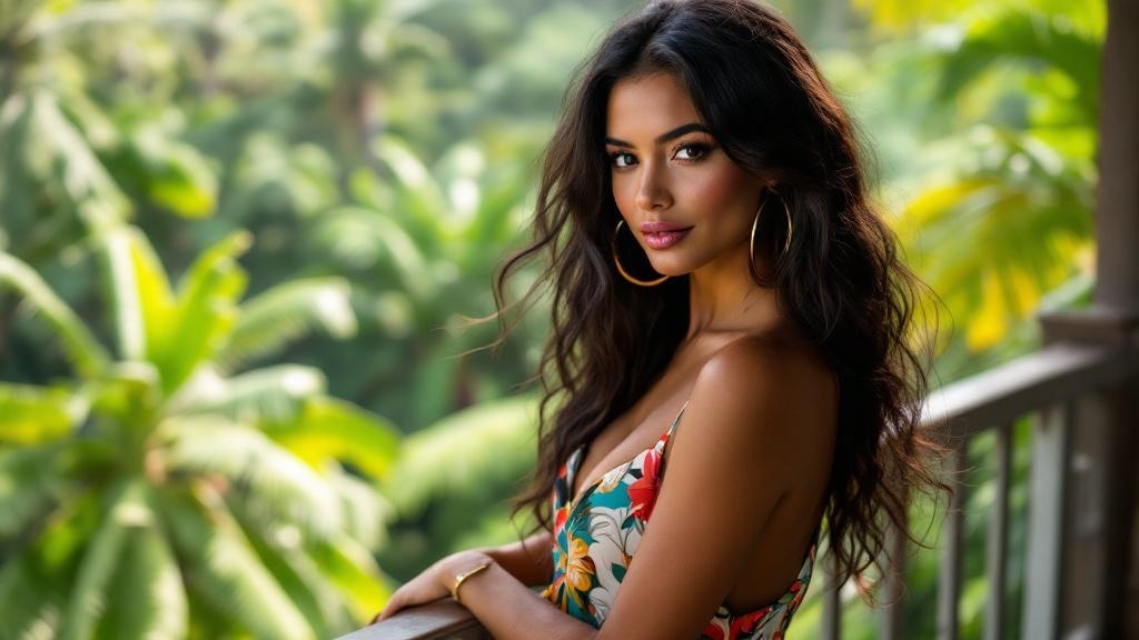 exotic latina tropical