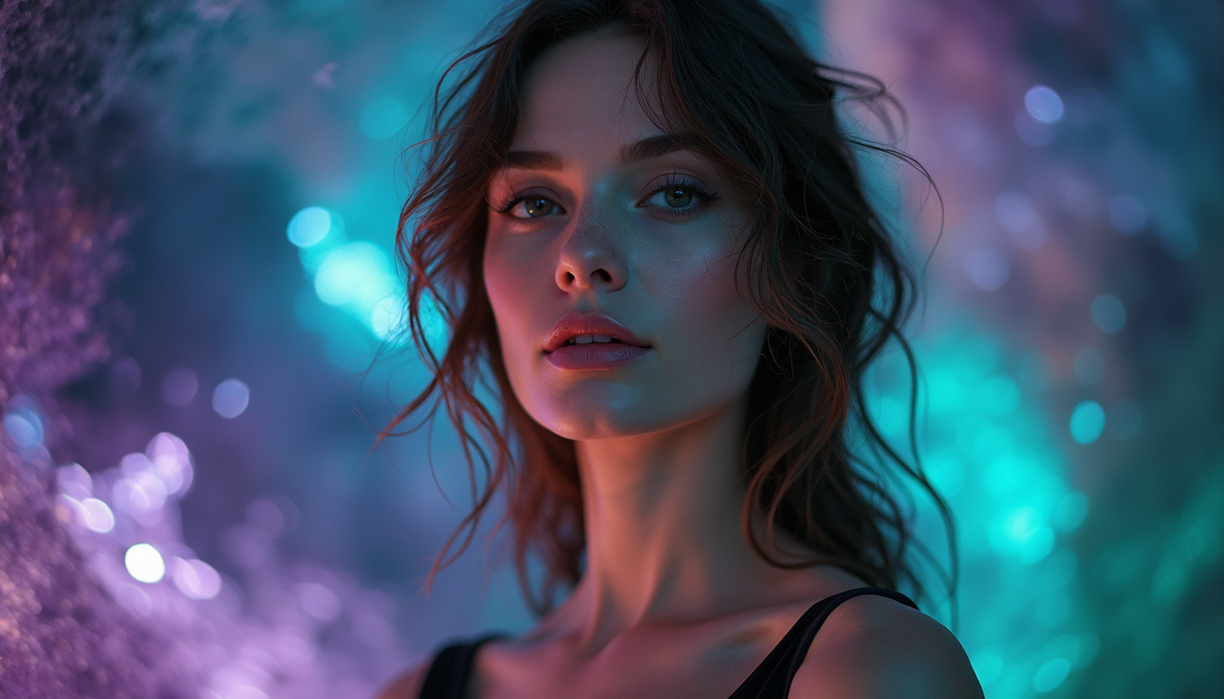 Neon Portrait